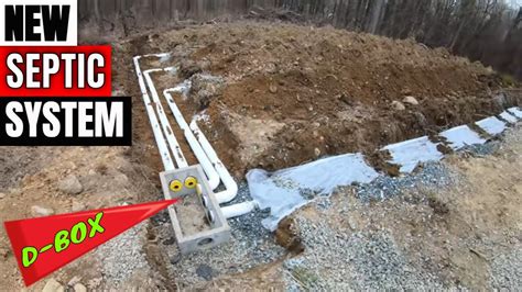 can you scope a septic line from a distribution box|septic system d box test.